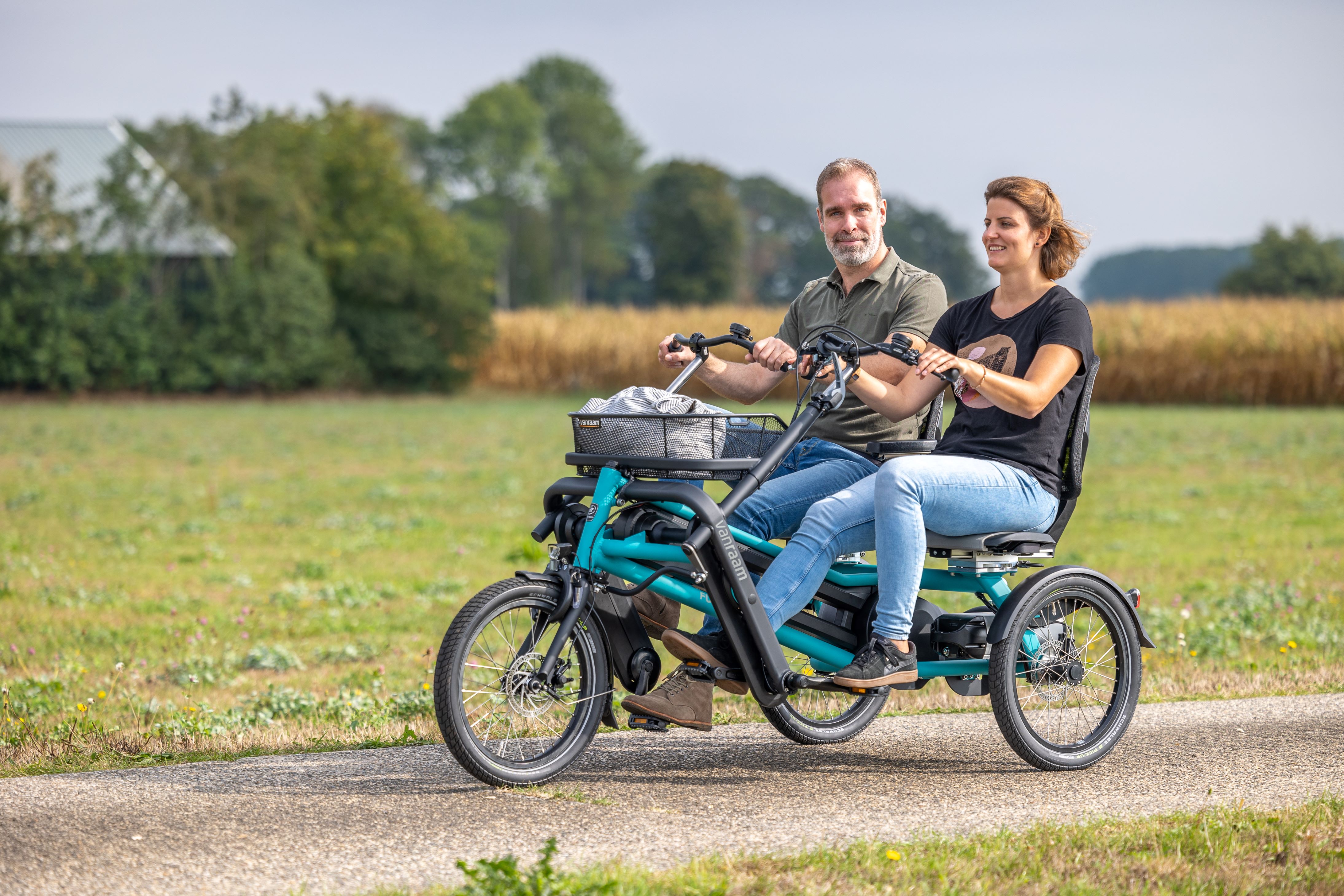 Le vélo double pour un duo